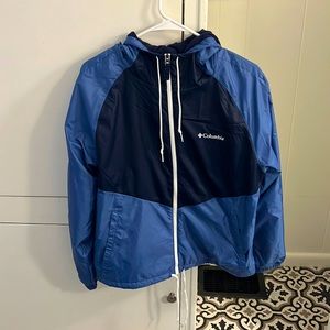 Columbia fleece windbreaker